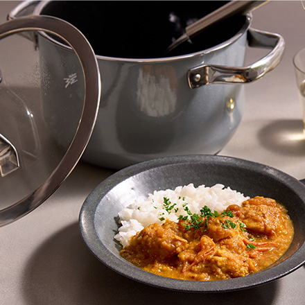 遠赤外線効果と無水で煮込むから、野菜の旨味が凝縮