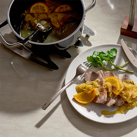 遠赤外線で塊肉までしっとり柔らか