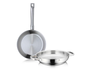 グルメプラス フライパンセット2P（両手28cm＋片手24cm）