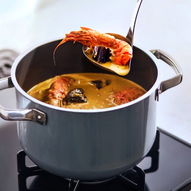 フュージョンテック ミネラル ハイキャセロール20cm