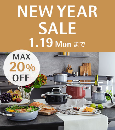 NEW YEAR SALE MAX 20% OFF 1.19 Mon まで