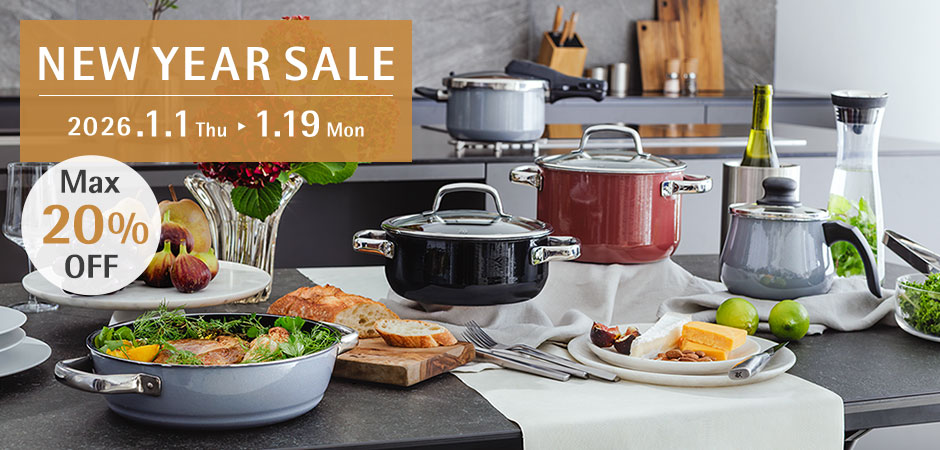 NEW YEAR SALE 20% OFF 1.1 Thu - 1.19 Mon