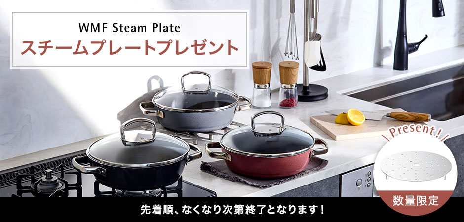 スチームプレート プレゼントキャンペーン＜開始＞ 数量限定 先着順、なくなり次第終了となります