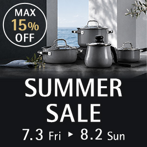 SUMMER SALE 7.3 Fri - 8.2 Sun MAX15%OFF