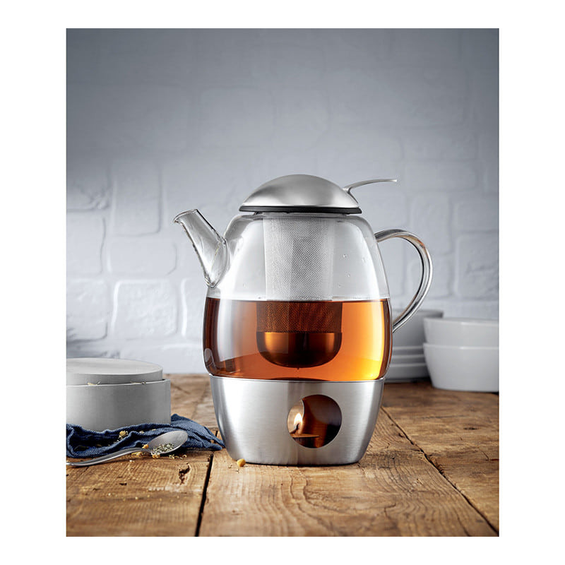 WMF - WMF Tea Moments ストレーナー　ウォーマー付き　ティーポット Amazon｜WMF (ヴェーエムエフ) ティーポット 1.0L 耐熱ガラス