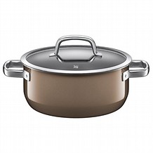 フュージョンテック ミネラル ローキャセロール24cm DR