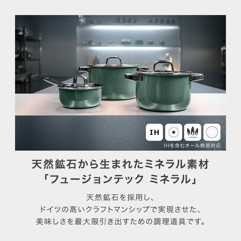 フュージョンテック ミネラルプロ ローキャセロール20cm MQ - WMF公式
